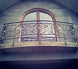 Кованые балконные ограждения, фото 9
