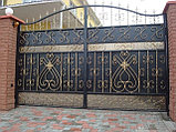 Кованые ворота, фото 9