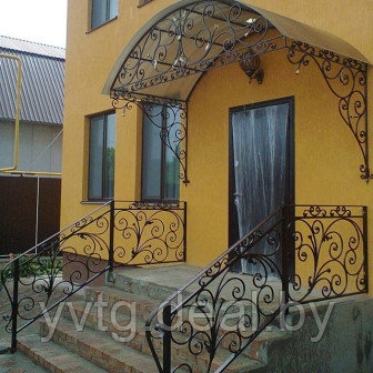 Кованые козырьки