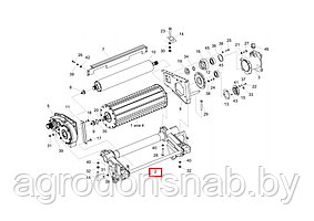 Рама нижняя КВС-1-0111400А-02