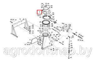 Фланец силосопровода КВС-1-0143060А