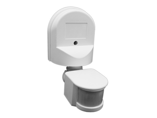 Датчик движения PMS-IR 008 1200Вт 180° 12м IP44 WH Jazzway - фото 1 - id-p91837413