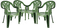 Комплект из 4 пластиковых кресел «Престиж-2»