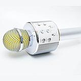 Караоке микрофон WSTER WS-858 с изменением голоса (черный), фото 3
