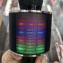 Беспроводной караоке микрофон YS-66  черный  с изменением голоса . Новинка 2018! Высокое качество звука!, фото 6