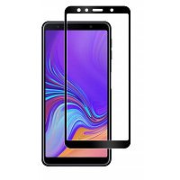 Противоударное защитное стекло Full Screen Cover 0.3mm черное для Samsung Galaxy A9 (2018)