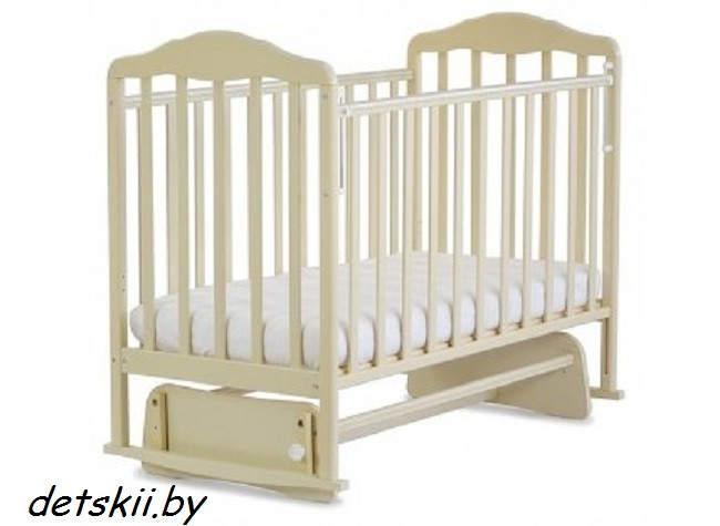 Детская кроватка СКВ Березка New 124009 бежевый - фото 1 - id-p91845366