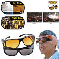 Антибликовые очки ,антифары HD VISION  2 штуки желтые+черные