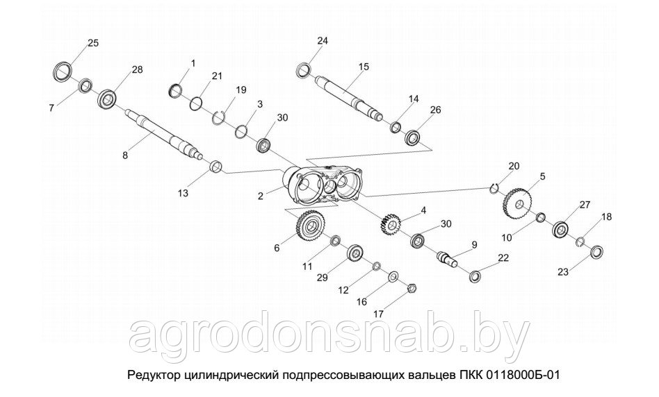 Редуктор  ПКК 0118000Б-01