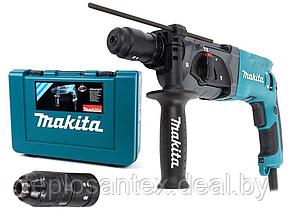 Перфоратор MAKITA HR 2470 FT в чемодане (780 Вт, 2.7 Дж, 3 реж., патрон SDS-plus) + сменный патрон в Гомеле