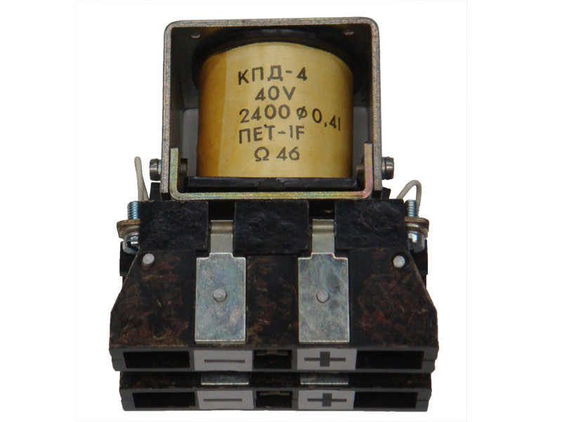 Контактор КПД-4 63А/40В с в/к - фото 1 - id-p53901148