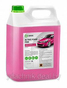 Средство для бесконтактной мойки GraSS "Active Foam Pink". 6 кг. - фото 1 - id-p91896182