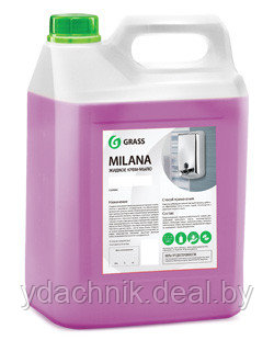 Мыло жидкое для рук GraSS "Milana" (черника в йогурте). 5кг. - фото 1 - id-p91896196