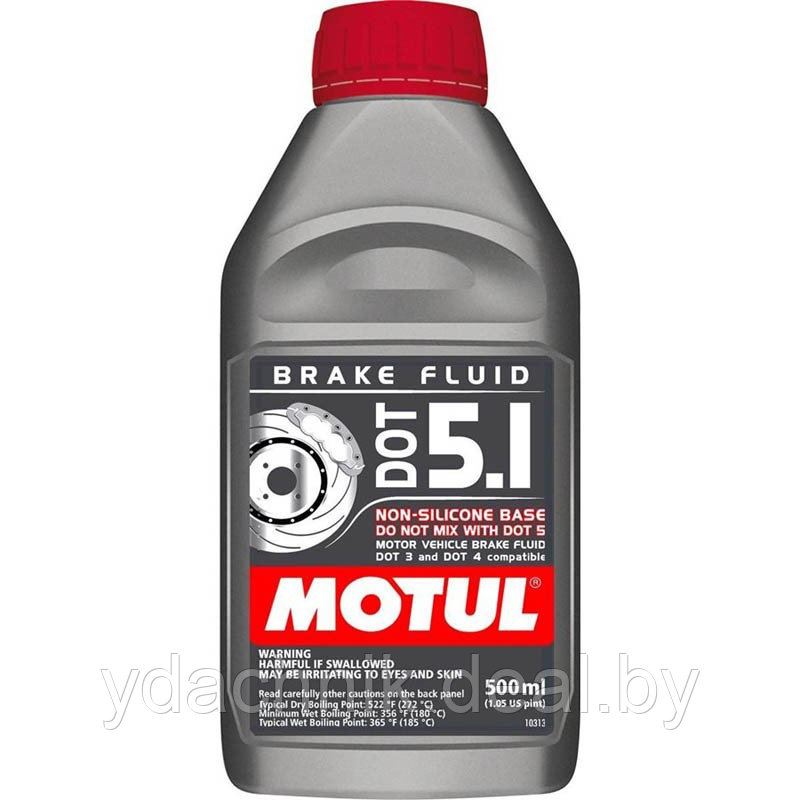 Тормозная жидкость Motul DOT 5.1, 500 мл - фото 1 - id-p91897218