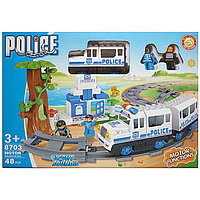 Конструктор 8703 Police Motor 48 деталей (свет, звук)