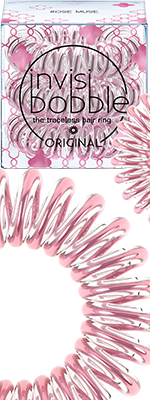Резинка для волос Инвизибабл Блистай! розовое золото - Invisibobble Time to Shine Rose Muse