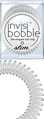 Резинка для волос Инвизибабл Слим прозрачная - Invisibobble Slim Crystal Clear