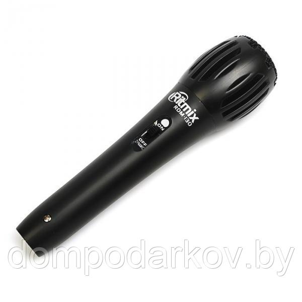 Микрофон RITMIX RDM-130 black, 60-15000 Гц, штекер 6.3 мм - фото 1 - id-p91945598