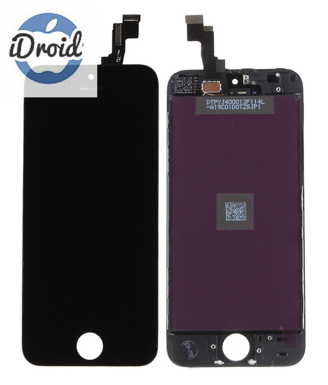 Дисплей (экран) iPhone SE черный (оригинал) A1723, A1662, A1724 - фото 1 - id-p91951068