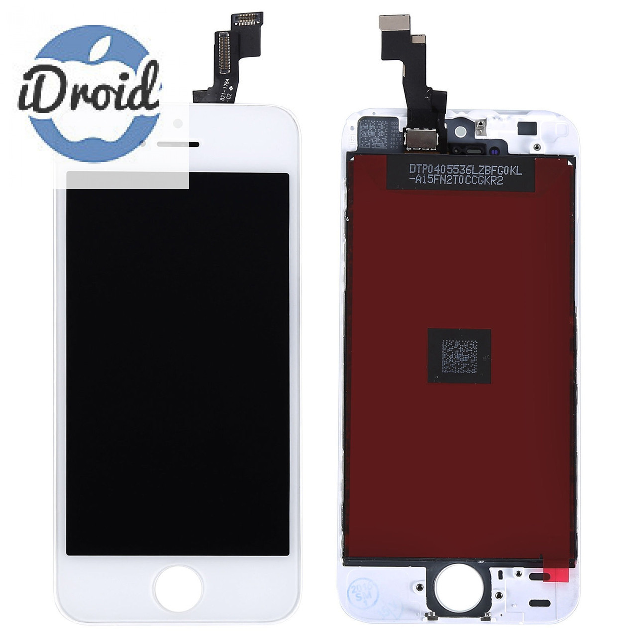 Дисплей (экран) iPhone SE белый (оригинал) с таскрином A1723, A1662, A1724 - фото 1 - id-p91951069
