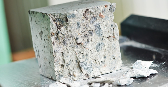 Испытание бетона и раствора на прочность