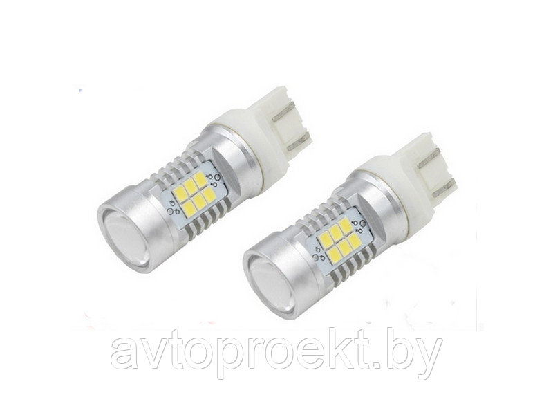 Автолампа светодиодная W21/5W smd led в ходовые огни