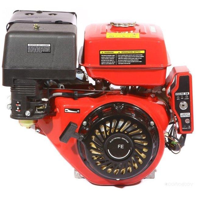 Двигатель бензиновый WEIMA-WM188FE (13 л.с.) с эл.стартером (S shaft)