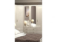 Спальня Виктория МДФ шкаф с ящиками с зеркалом