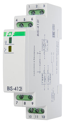 Реле импульсное Евроавтоматика ФиФ BIS-412i, фото 2