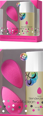 Набор Бьюти Блендер 2 спонжа original и очищающий гель 150ml - Beautyblender Set two.bb.clean