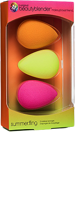 Набор Бьюти Блендер 3 спонжа разноцветных для макияжа - Beautyblender Set summer.fling