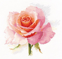 Набор для вышивания крестом «Дыхание розы. Нежность». - фото 1 - id-p91969196
