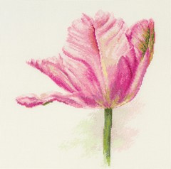 Набор для вышивания крестом «Тюльпаны. Нежно-розовый». - фото 1 - id-p91969230