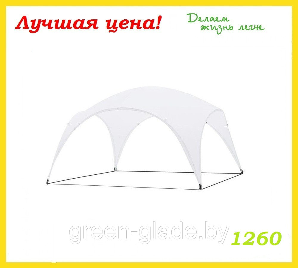 Садовый тент шатер Green Glade 1260 4,5х4,5х2,65/2м полиэстер