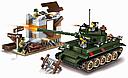 Детский конструктор брик BRICK арт. 1711 "Танковая атака", 380 дет., аналог Лего Lego Военная серия, фото 2