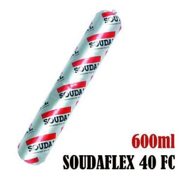 Герметик полиуретановый Soudal Soudaflex 40FC серый 600 мл P/D, БЕЛЬГИЯ - фото 1 - id-p91985642