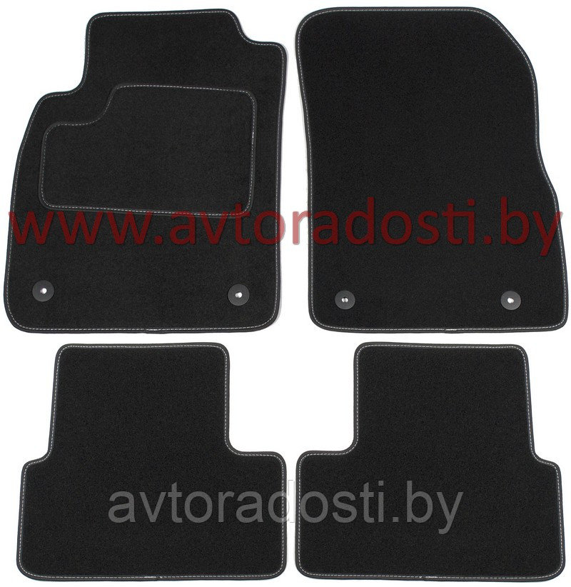 Коврики ворсовые для Opel Astra J (2009-2015) / Опель Астра (Highway) - фото 1 - id-p75787763