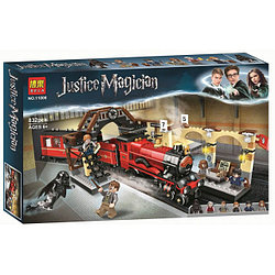 Конструктор Bela 11006 Justice Magician Хогвартс-экспресс  (Аналог LEGO Harry Potter 75955) 832 детали