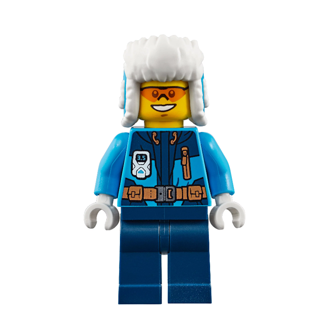 Конструктор Lele Cities 28024 Арктический вездеход (аналог Lego City 60192) 214 деталей - фото 5 - id-p91986413