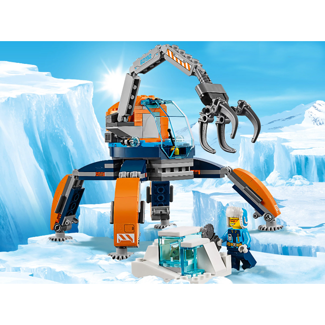 Конструктор Lele Cities 28024 Арктический вездеход (аналог Lego City 60192) 214 деталей - фото 7 - id-p91986413