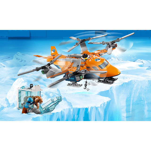 Конструктор Lele Cities 28023 Арктический вертолет (аналог Lego City 60193) 296 деталей - фото 2 - id-p91986507