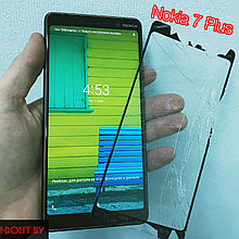 Замена стекла экрана Nokia 7 Plus