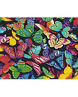 Набор Алмазной мозаики "Разноцветные Бабочки"