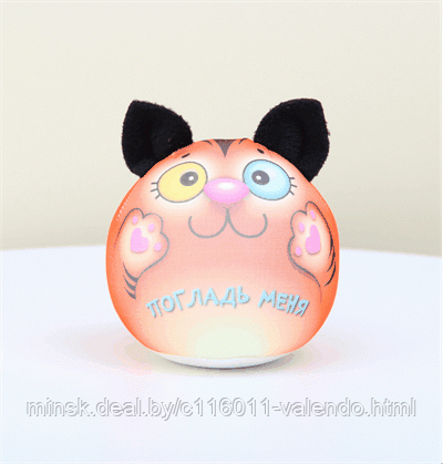 Игрушка для купания. Кошка 10х10 см, 10х10 см