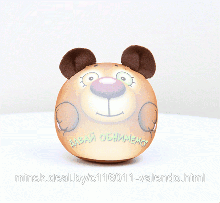 Игрушка для купания. Медведь 10х10 см, 10х10 см