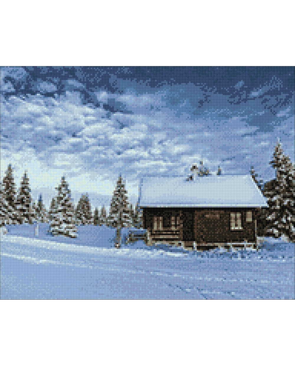 Набор Алмазной мозаики "Долина Снега" - фото 1 - id-p91997660