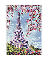 Набор Алмазной мозаики "Весна в Париже"