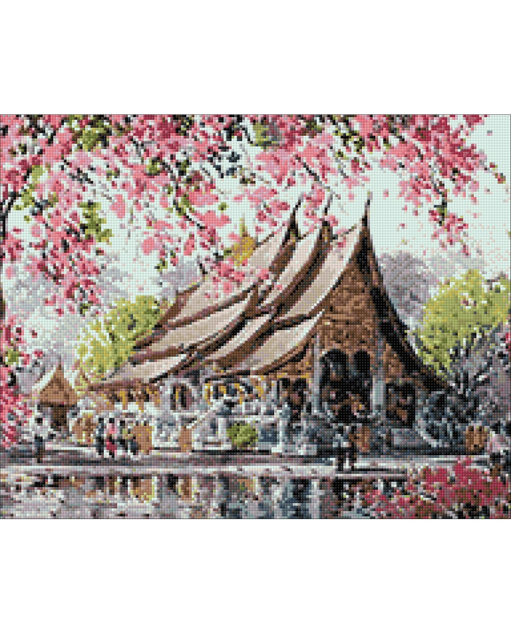 Набор Алмазной мозаики "Пагода" - фото 1 - id-p91997896