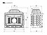 Каминная топка Kawmet W4 14,5 кВт с шибером, фото 4