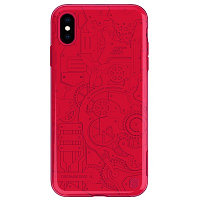Чехол NILLKIN Machinery Case Красный для Apple iPhone XS Max